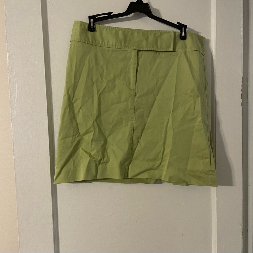 Ann Taylor Green Skirt